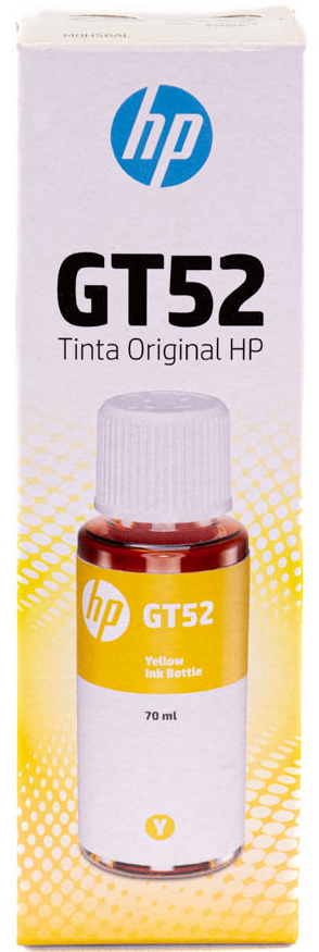 tinta hp gt52 yellow